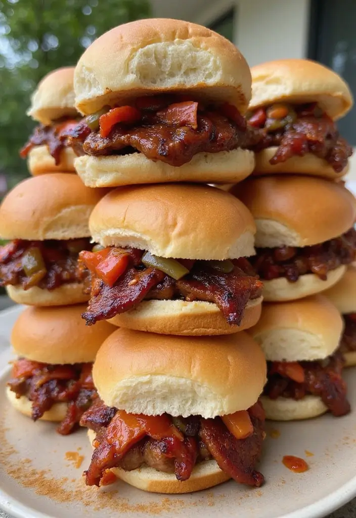 25 BBQ Pork Recipes That Rule the Grill - 13. BBQ Pork Sliders