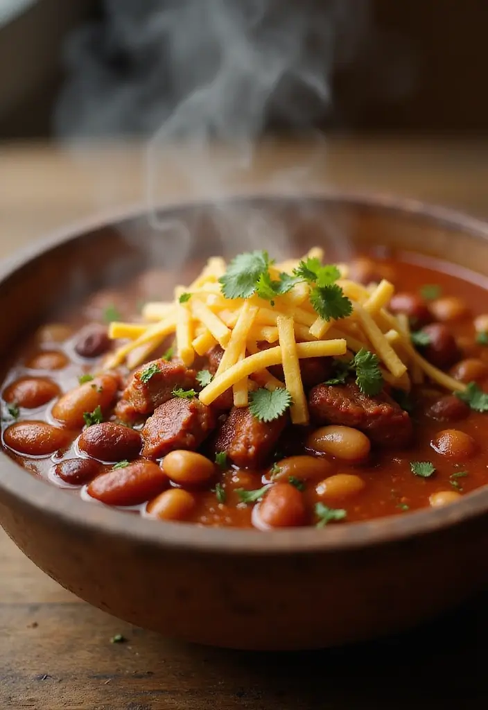 25 BBQ Pork Recipes That Rule the Grill - 16. BBQ Pork and Bean Chili