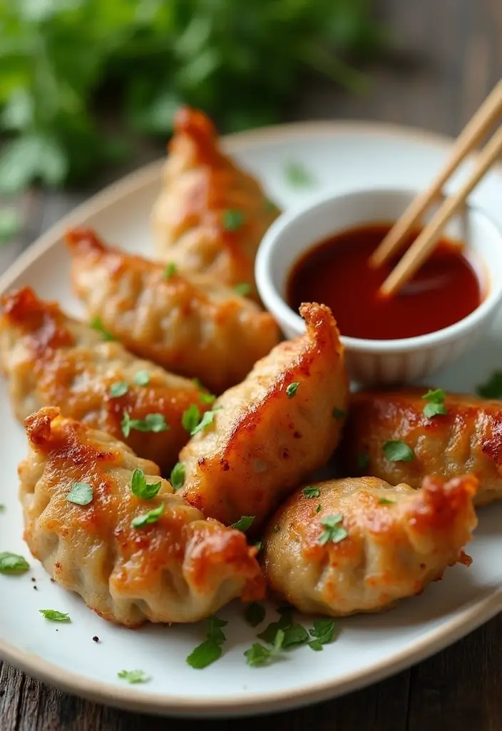 25 BBQ Pork Recipes That Rule the Grill - 23. BBQ Pork Potstickers