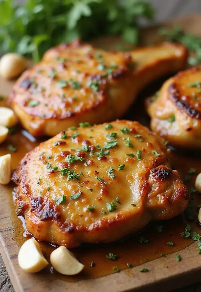 25 Baked Pork Recipes That Stay Tender and Juicy - 1. Honey Garlic Baked Pork Chops