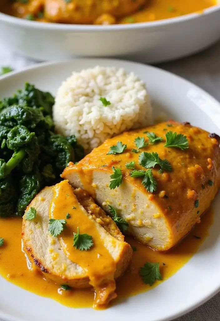 25 Baked Pork Recipes That Stay Tender and Juicy - 10. Curry Baked Pork Tenderloin