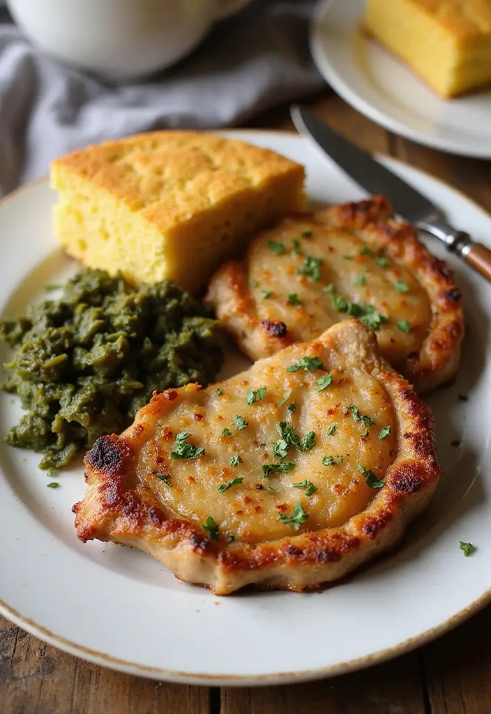 25 Baked Pork Recipes That Stay Tender and Juicy - 13. Southern Style Baked Pork Chops