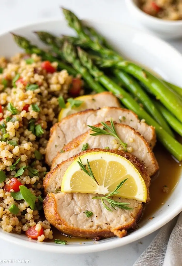 25 Baked Pork Recipes That Stay Tender and Juicy - 21. Lemon Rosemary Baked Pork Tenderloin