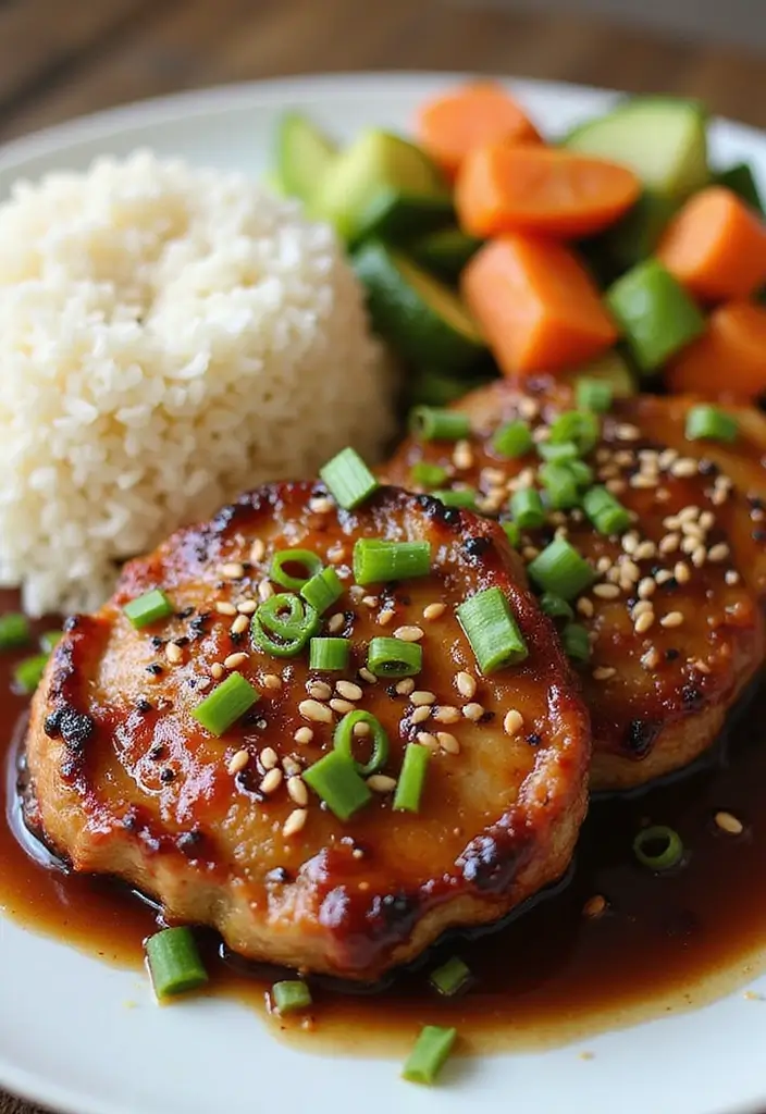25 Baked Pork Recipes That Stay Tender and Juicy - 23. Teriyaki Baked Pork Chops