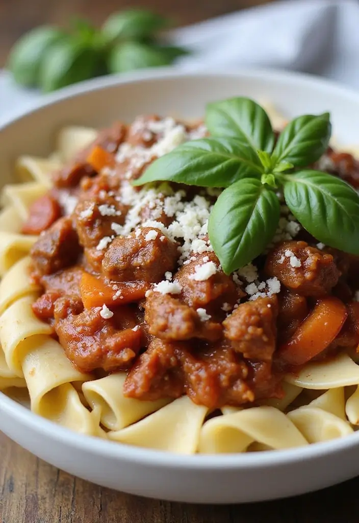 25 Beef Dinner Recipes That Bring Restaurant Flavor Home - 15. Beef Ragu: Slow-Cooked Perfection