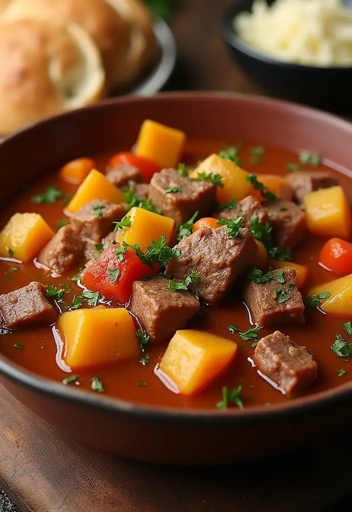 25 Beef Dinner Recipes That Bring Restaurant Flavor Home - 18. Beef Goulash: A Hungarian Classic