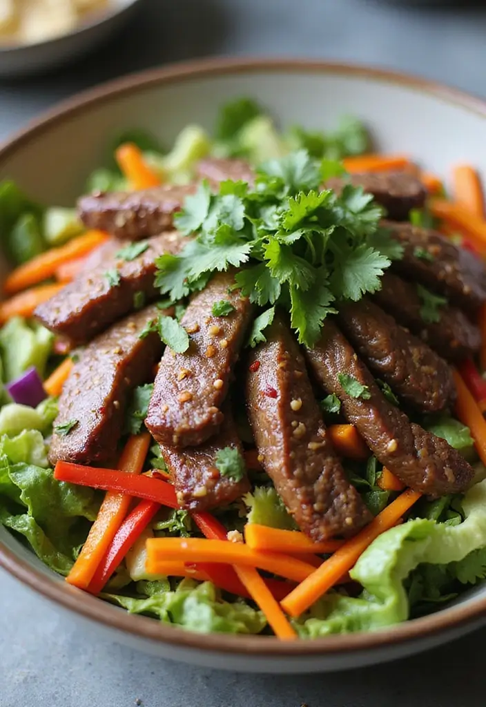 25 Beef Dinner Recipes That Bring Restaurant Flavor Home - 5. Thai Beef Salad