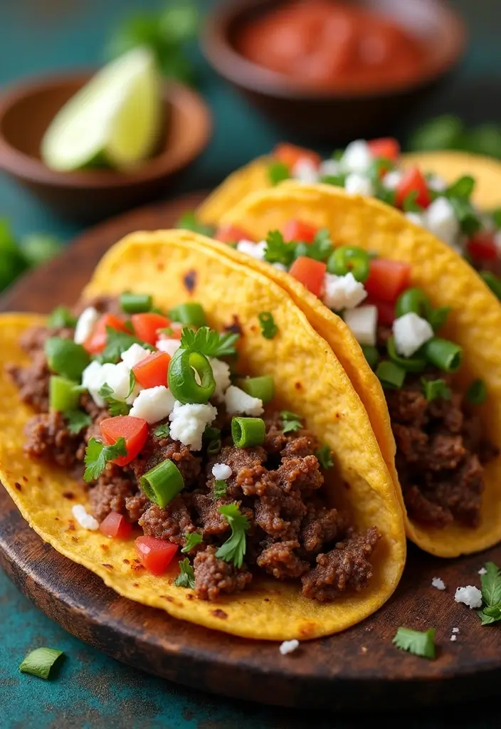 25 Beef Dinner Recipes That Bring Restaurant Flavor Home - 7. Beef Tacos with Homemade Salsa