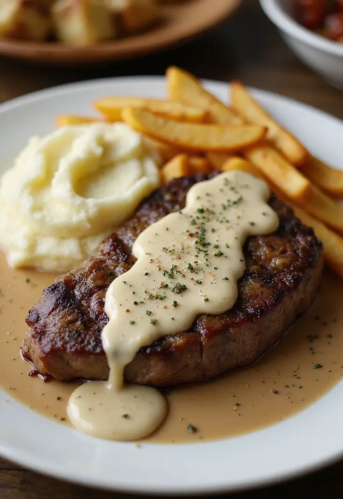 25 Cast Iron Steak Recipes for Restaurant Results - 16. Classic Steak Au Poivre