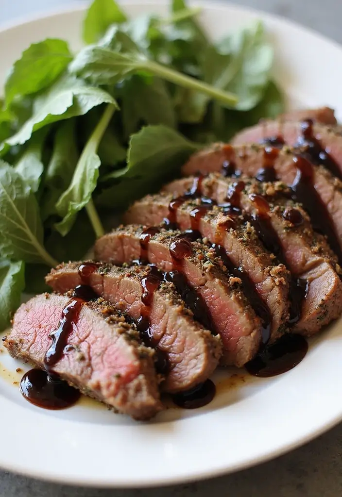 25 Cast Iron Steak Recipes for Restaurant Results - 2. Herb-Marinated Flank Steak