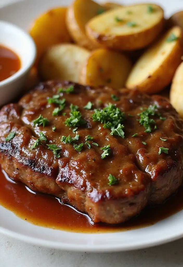 25 Cast Iron Steak Recipes for Restaurant Results - 22. Worcestershire Marinated Steak