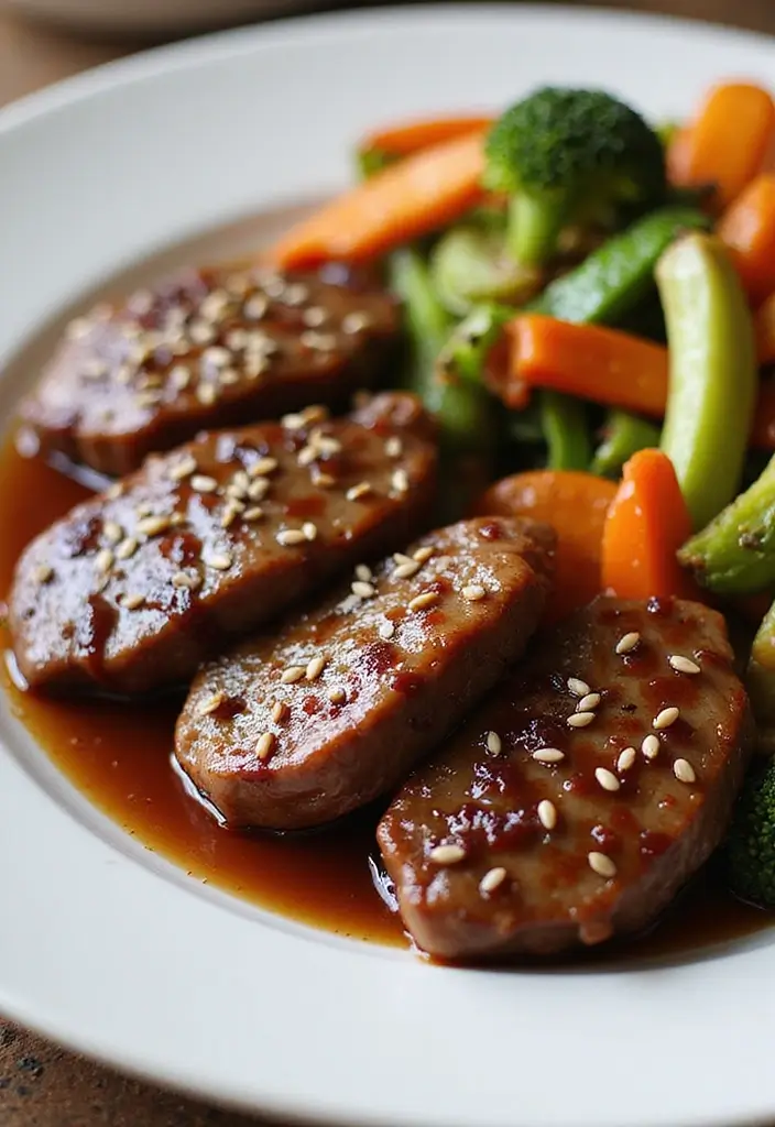 25 Cast Iron Steak Recipes for Restaurant Results - 6. Teriyaki Beef Medallions