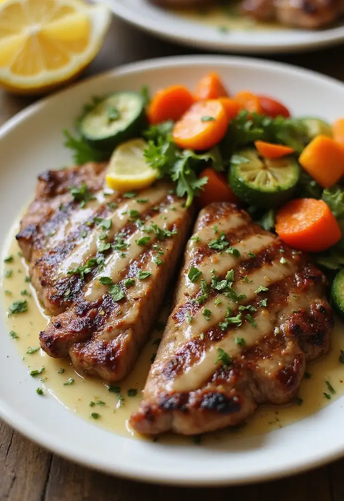 25 Cast Iron Steak Recipes for Restaurant Results - 8. Lemon Herb Grilled Steak