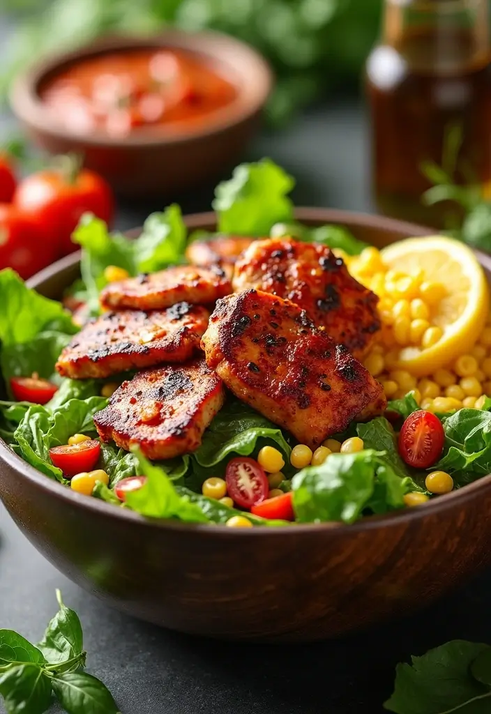 25 Chicken Salad Recipes That Taste Like Summer - 12. BBQ Chicken Salad
