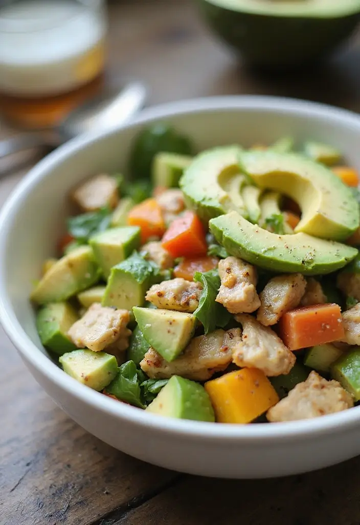 25 Chicken Salad Recipes That Taste Like Summer - 2. Avocado Chicken Salad