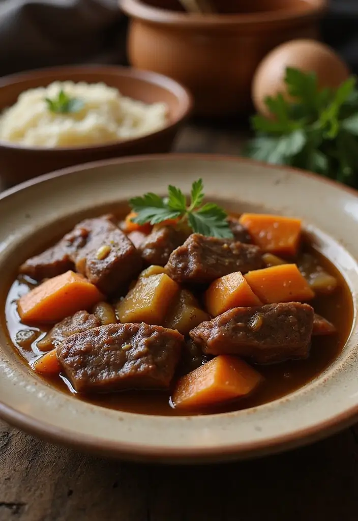 25 Classic Beef Stew Recipes for Cozy Evenings - 13. Beef Stew with Root Vegetables