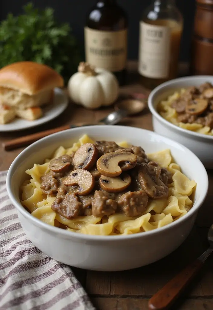 25 Classic Beef Stew Recipes for Cozy Evenings - 15. Beef Stroganoff Stew