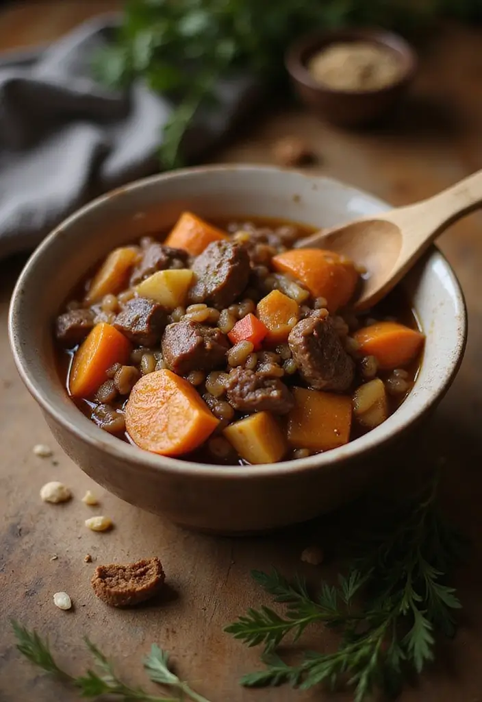 25 Classic Beef Stew Recipes for Cozy Evenings - 3. Hearty Beef and Barley Stew
