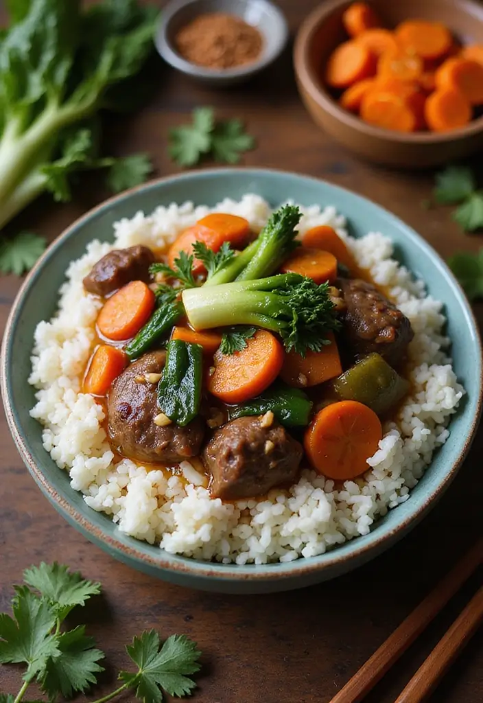 25 Classic Beef Stew Recipes for Cozy Evenings - 5. Asian-Inspired Beef Stew