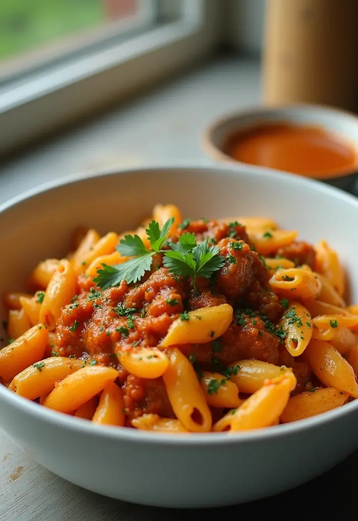 25 Creamy Beef Pasta Recipes Everyone Will Love - 15. Creamy Beef Cajun Pasta