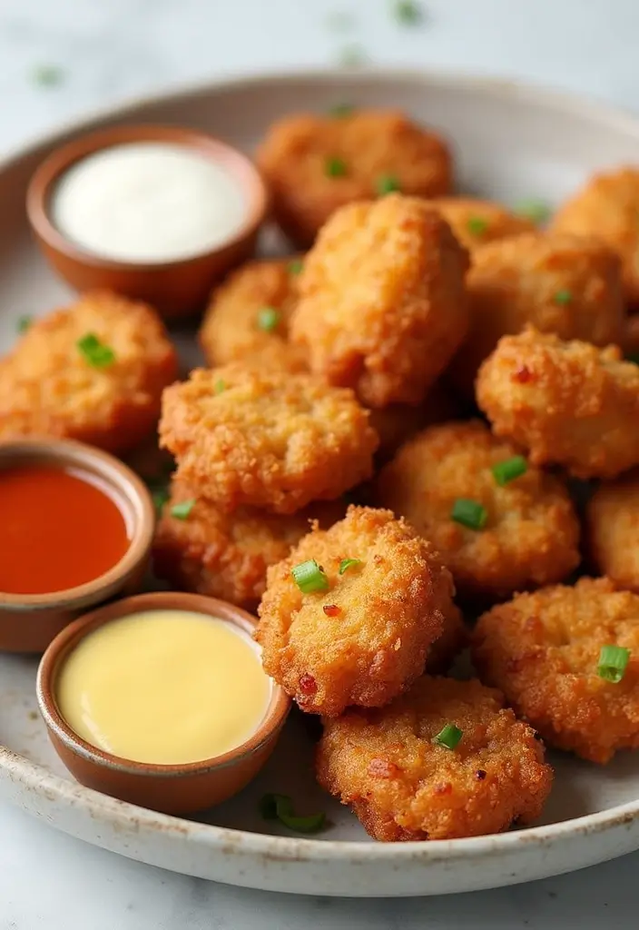 25 Crispy Air Fryer Chicken Recipes You Must Try - 18. Air Fryer Chicken Nuggets