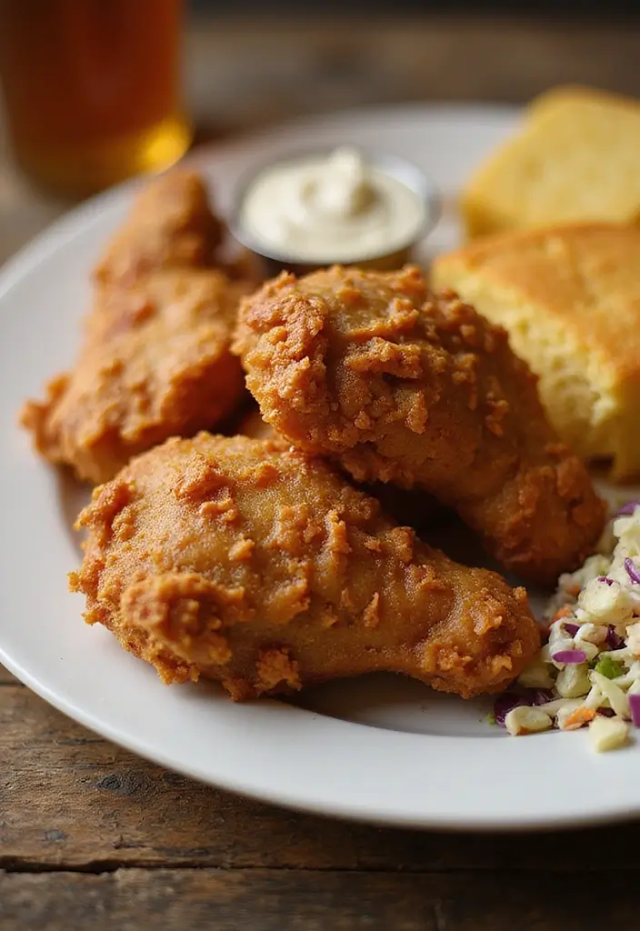 25 Crispy Fried Chicken Recipes for the Perfect Crunch - 1. Classic Southern Fried Chicken