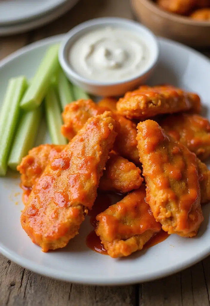 25 Crispy Fried Chicken Recipes for the Perfect Crunch - 10. Buffalo Chicken Tenders