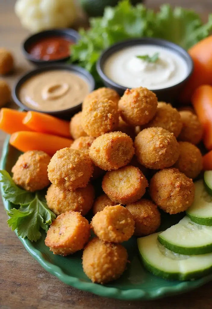 25 Crispy Fried Chicken Recipes for the Perfect Crunch - 25. Vegan Crispy Chickpea Nuggets