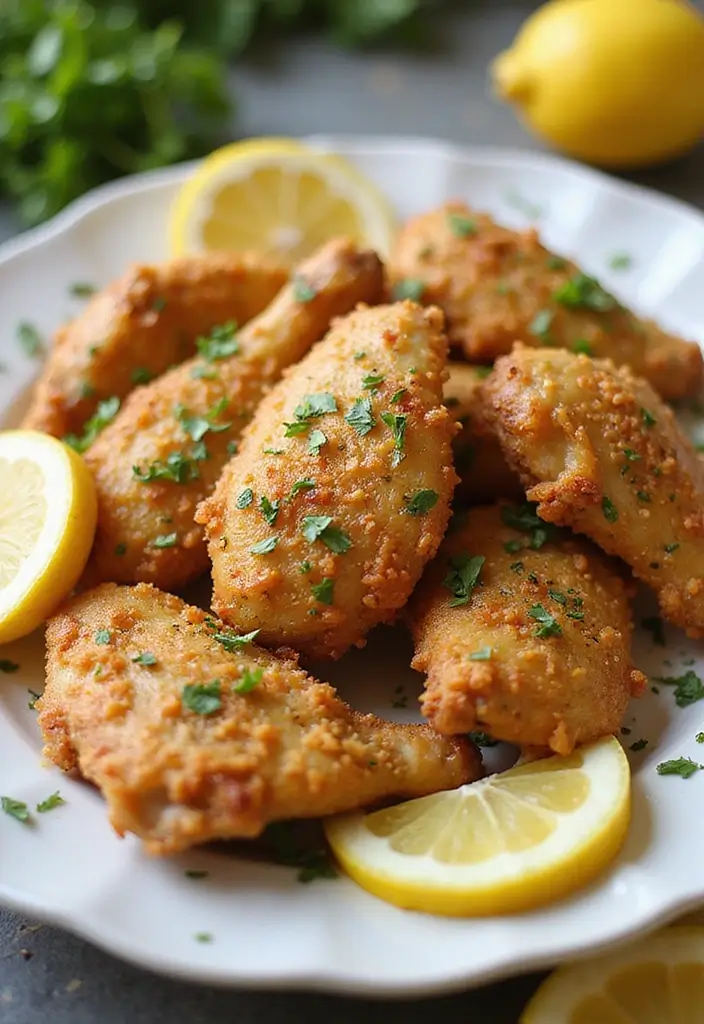 25 Crispy Fried Chicken Recipes for the Perfect Crunch - 7. Lemon Pepper Air Fryer Chicken