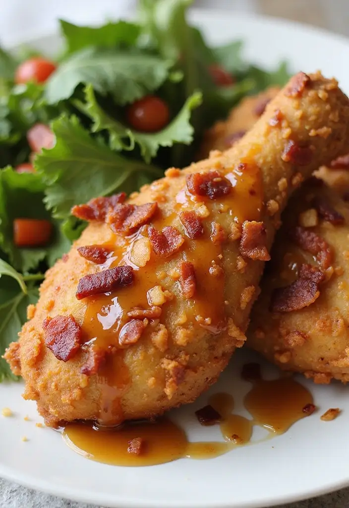 25 Crispy Fried Chicken Recipes for the Perfect Crunch - 8. Maple Bacon Fried Chicken