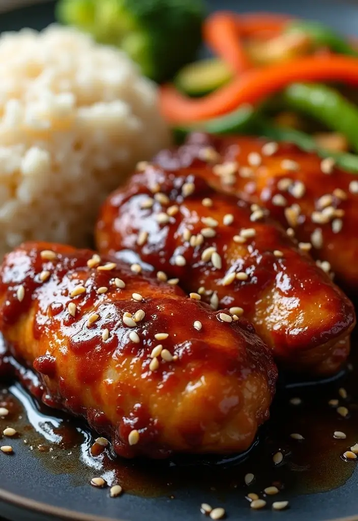 25 Crispy Fried Chicken Recipes for the Perfect Crunch - 9. Teriyaki Sticky Chicken