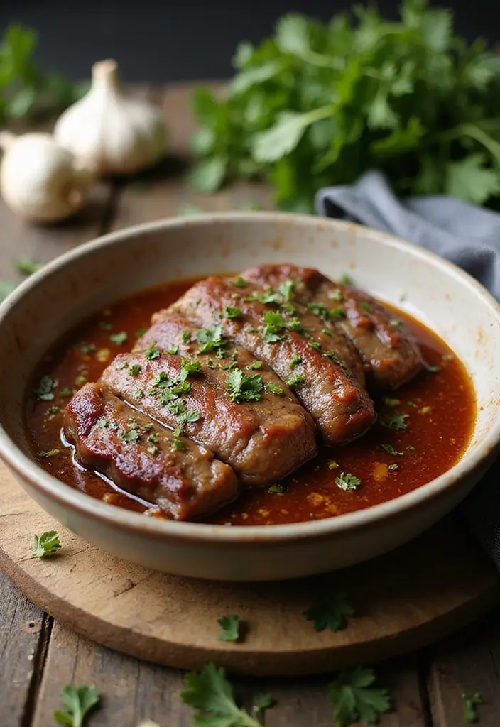 25 Grilled Steak Recipes That Sizzle with Flavor - 1. Classic Marinade for Grilled Flank Steak