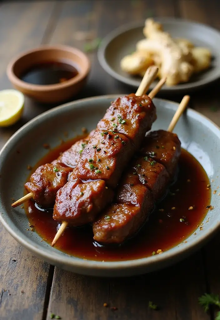 25 Grilled Steak Recipes That Sizzle with Flavor - 13. Teriyaki Marinade for Beef Skewers