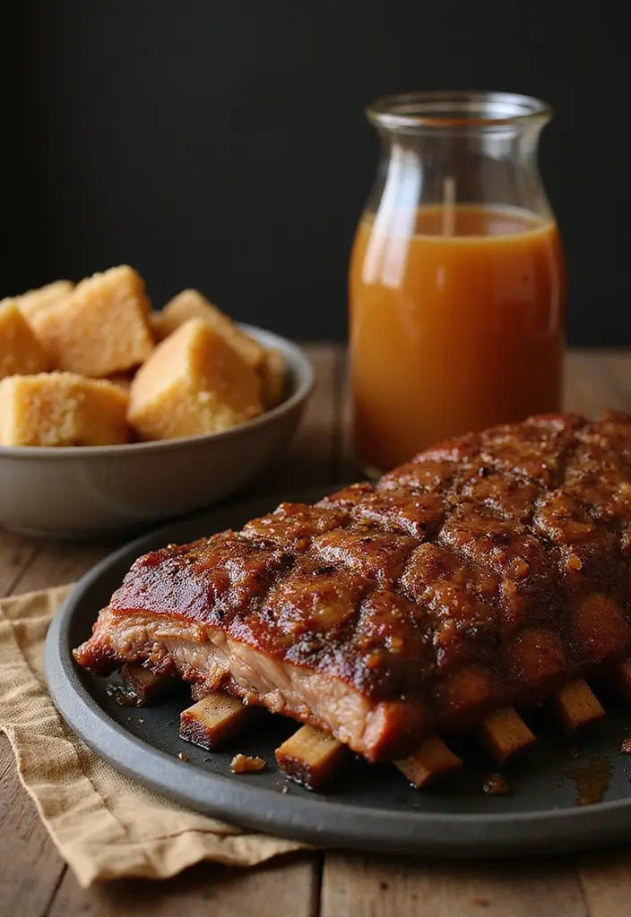 25 Grilled Steak Recipes That Sizzle with Flavor - 15. Apple Cider Marinade for Beef Ribs