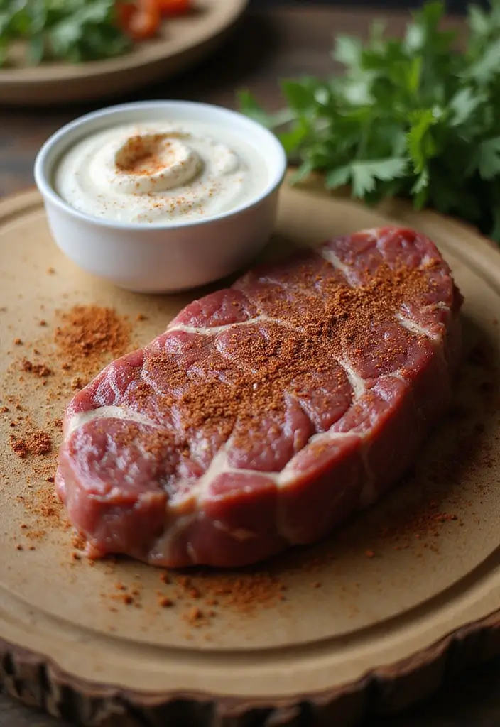 25 Grilled Steak Recipes That Sizzle with Flavor - 20. Spiced Yogurt Marinade for Steak