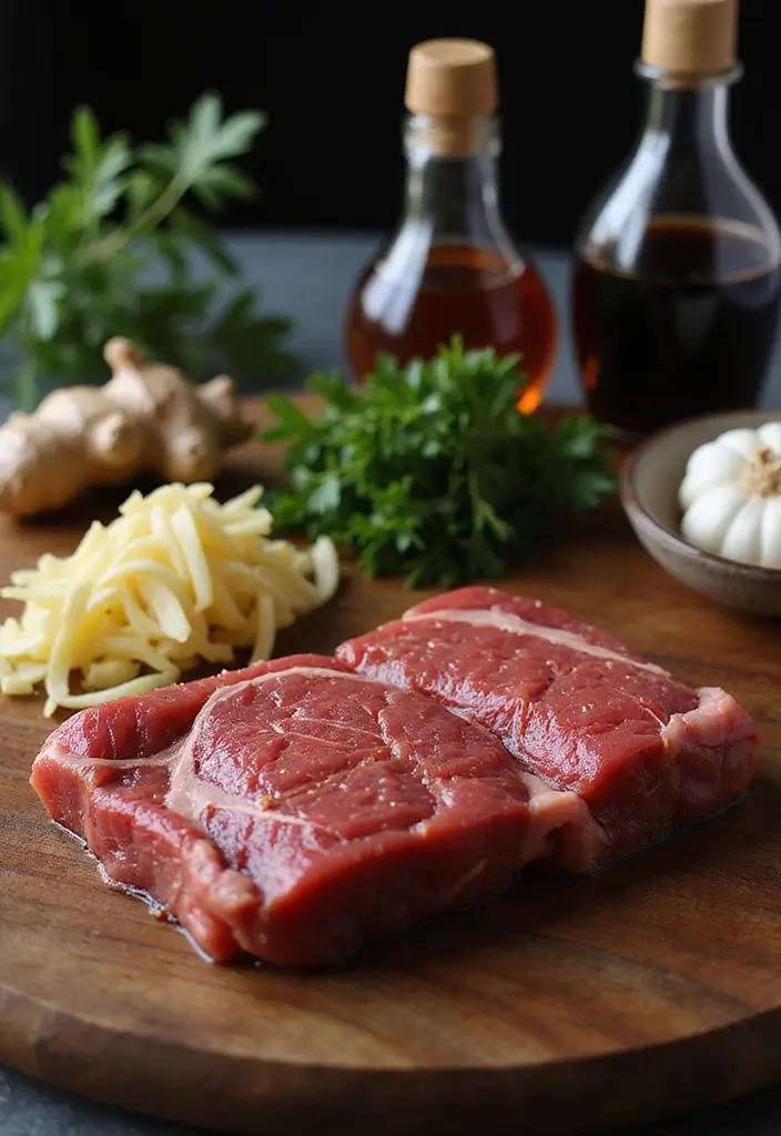 25 Grilled Steak Recipes That Sizzle with Flavor - 22. Ginger Soy Marinade for Beef Tenderloin
