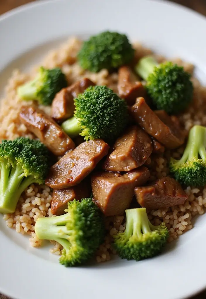 25 High-Protein Meat Recipes for Fitness Goals - 10. Beef and Broccoli Stir-Fry