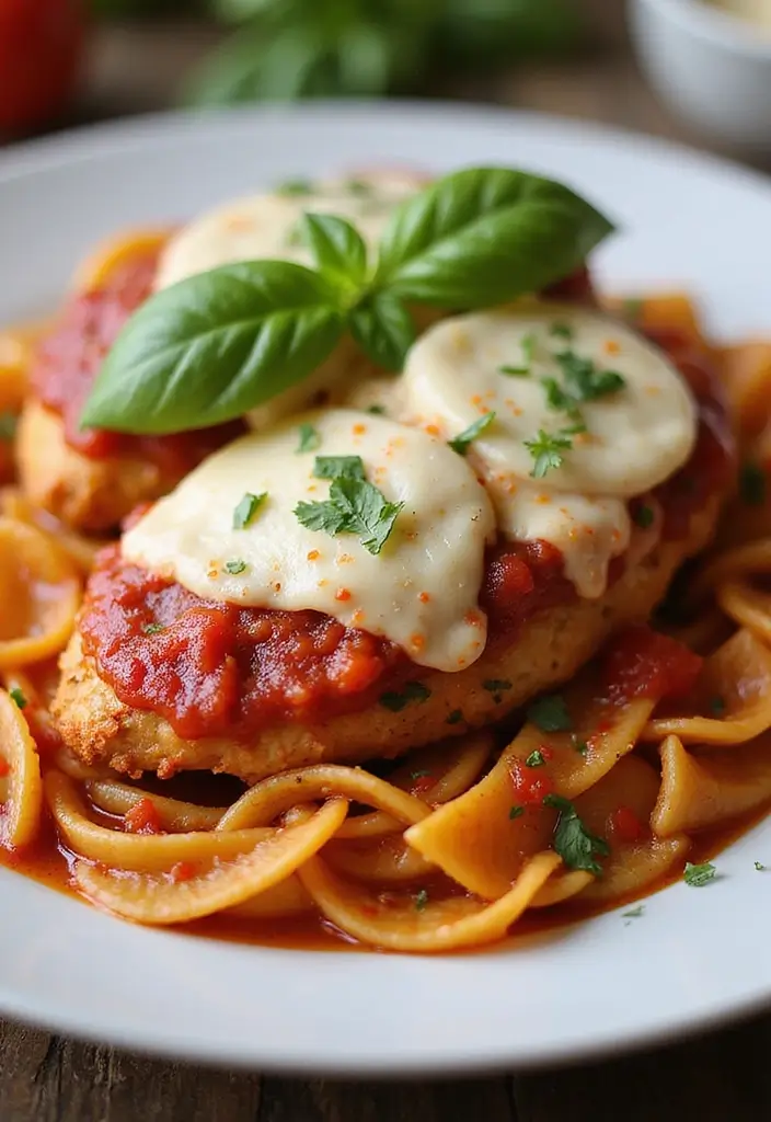 25 High-Protein Meat Recipes for Fitness Goals - 18. Chicken Parmesan