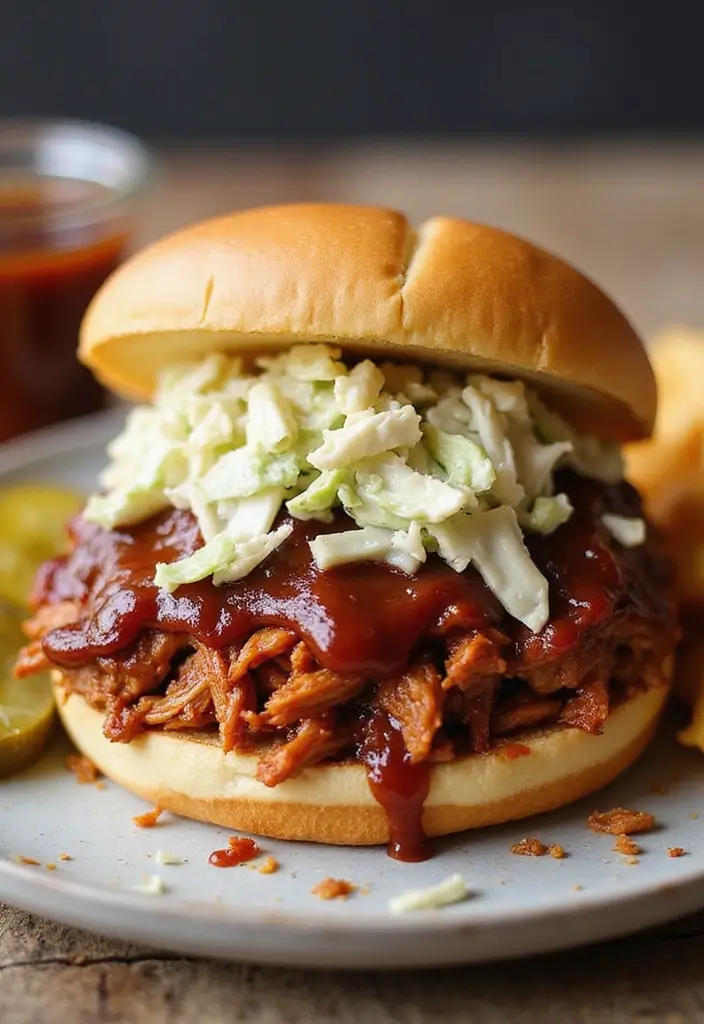 25 High-Protein Meat Recipes for Fitness Goals - 3. BBQ Pulled Pork