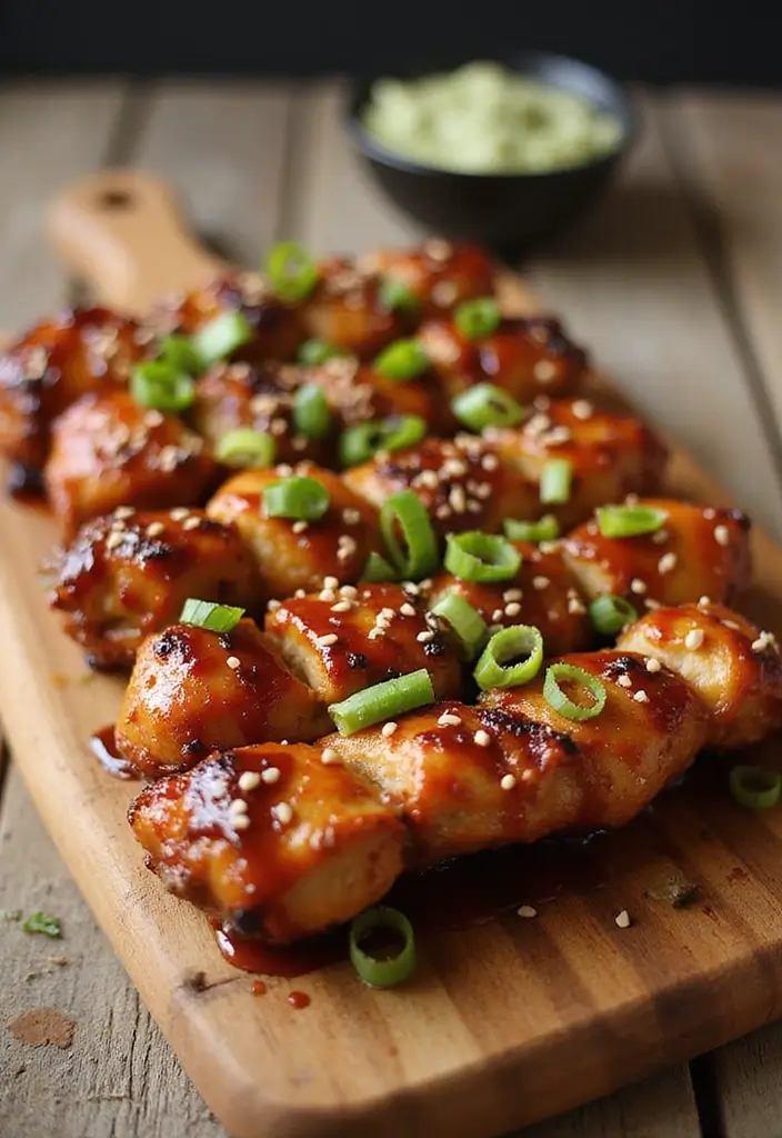 25 High-Protein Meat Recipes for Fitness Goals - 8. Teriyaki Chicken Skewers