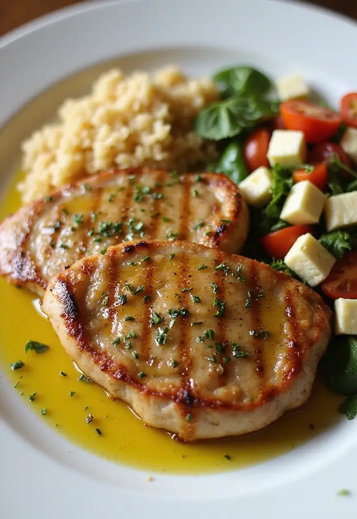 25 Juicy Pork Chop Recipes for Easy Dinners - 15. Mediterranean Pork Chops