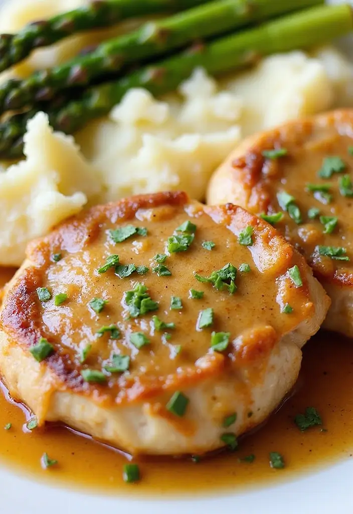25 Juicy Pork Chop Recipes for Easy Dinners - 16. Garlic Butter Pork Chops