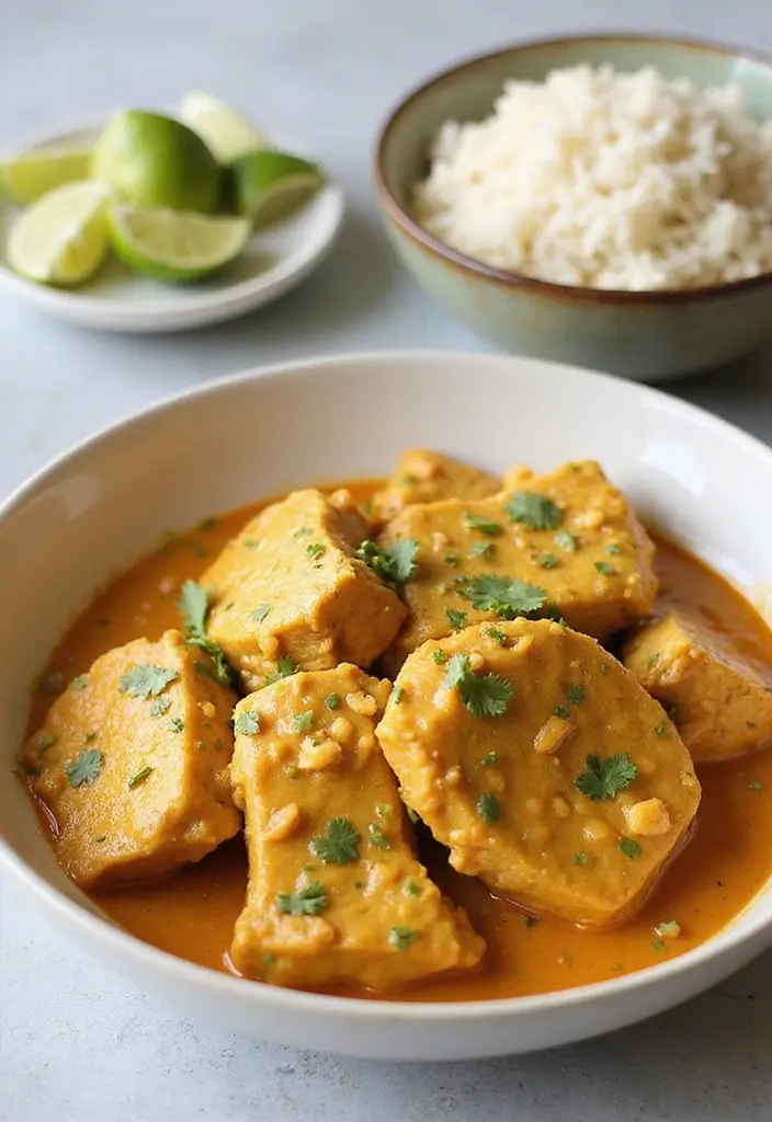 25 Juicy Pork Chop Recipes for Easy Dinners - 19. Coconut Curry Pork Chops