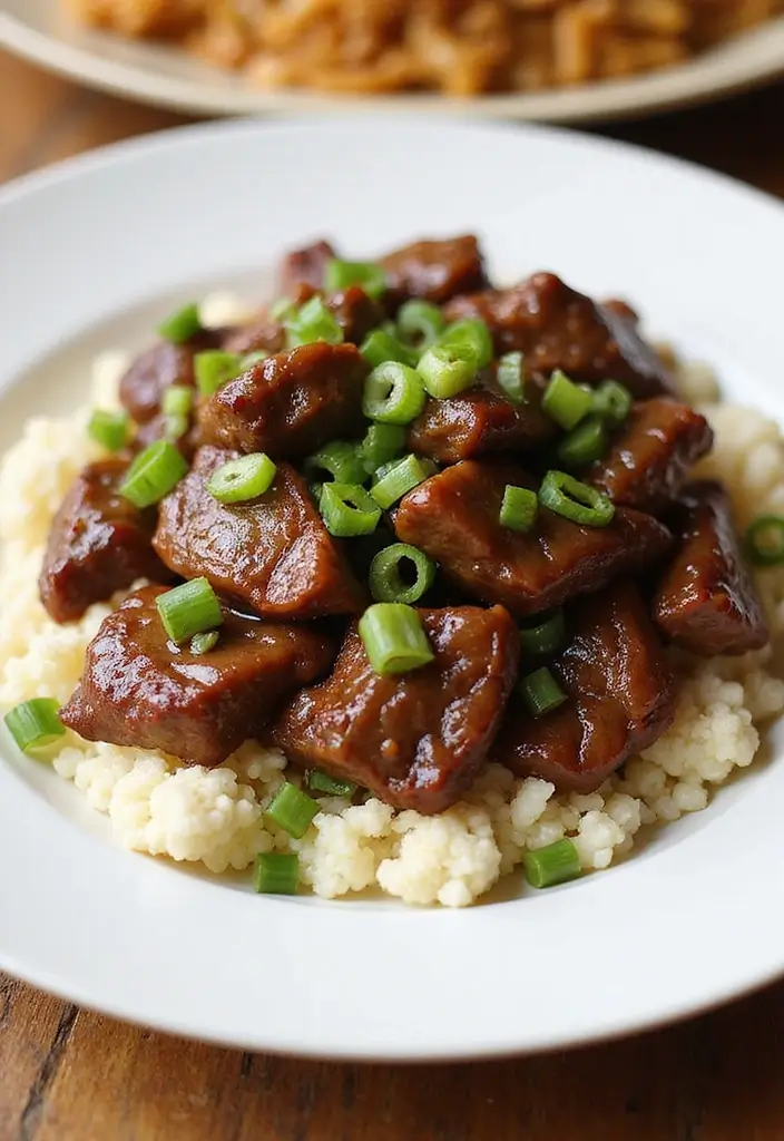 25 Keto Beef Recipes for Low-Carb Lifestyles - 10. Keto Mongolian Beef