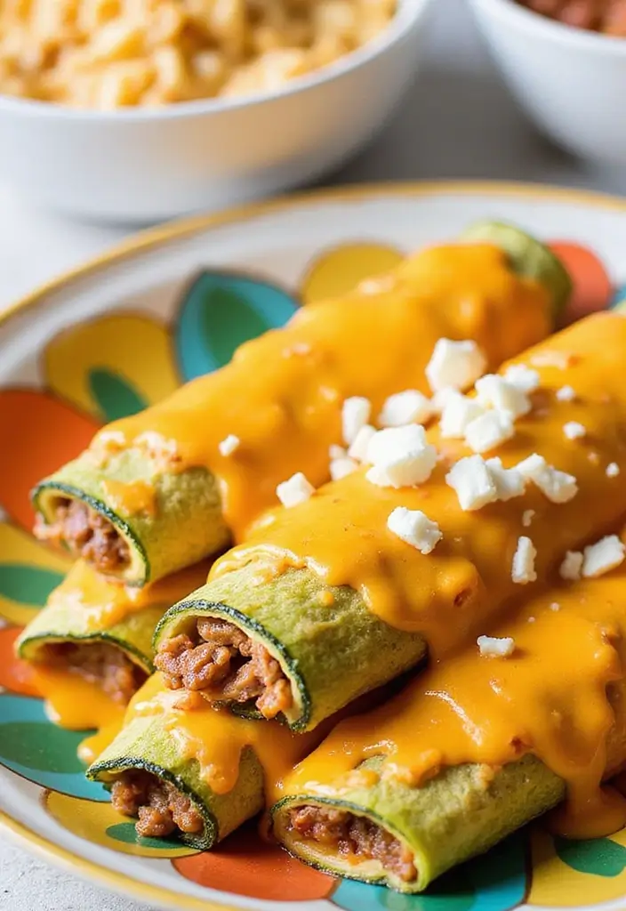 25 Keto Beef Recipes for Low-Carb Lifestyles - 13. Cheesy Beef Enchiladas