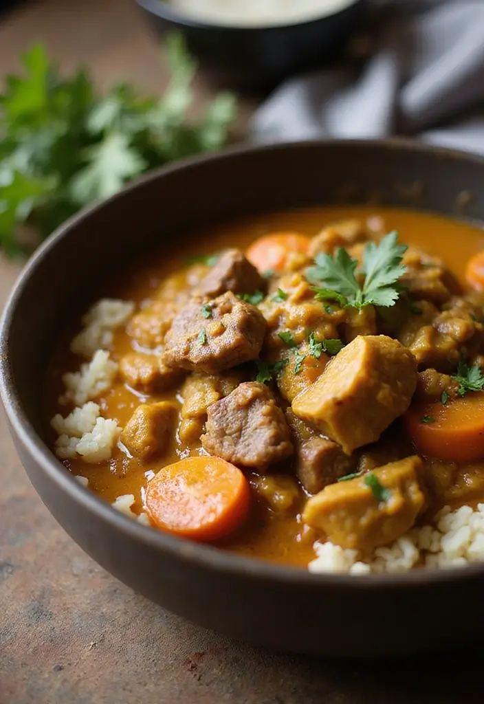 25 Keto Beef Recipes for Low-Carb Lifestyles - 19. Beef Curry with Coconut Milk
