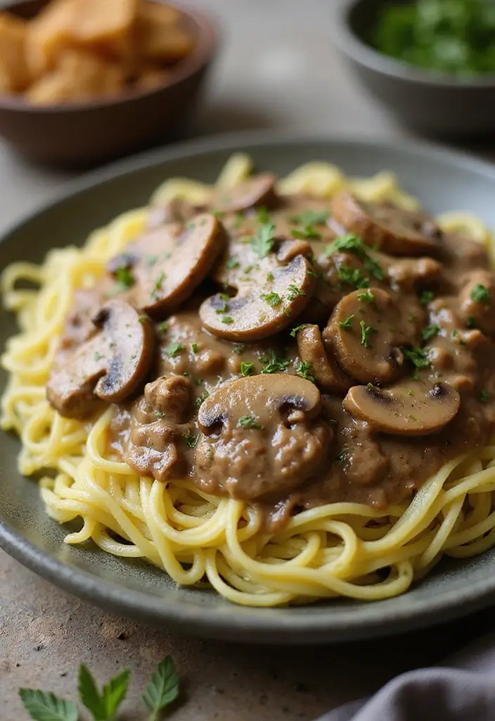 25 Keto Beef Recipes for Low-Carb Lifestyles - 2. Keto Beef Stroganoff