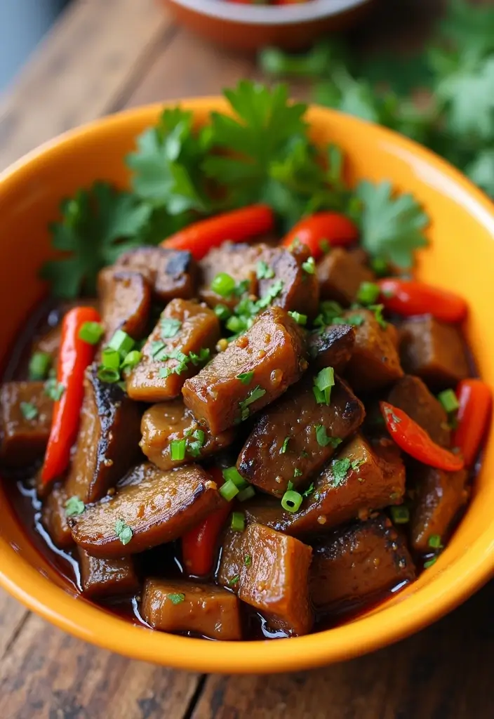 25 Keto Beef Recipes for Low-Carb Lifestyles - 22. Beef and Eggplant Stir-Fry