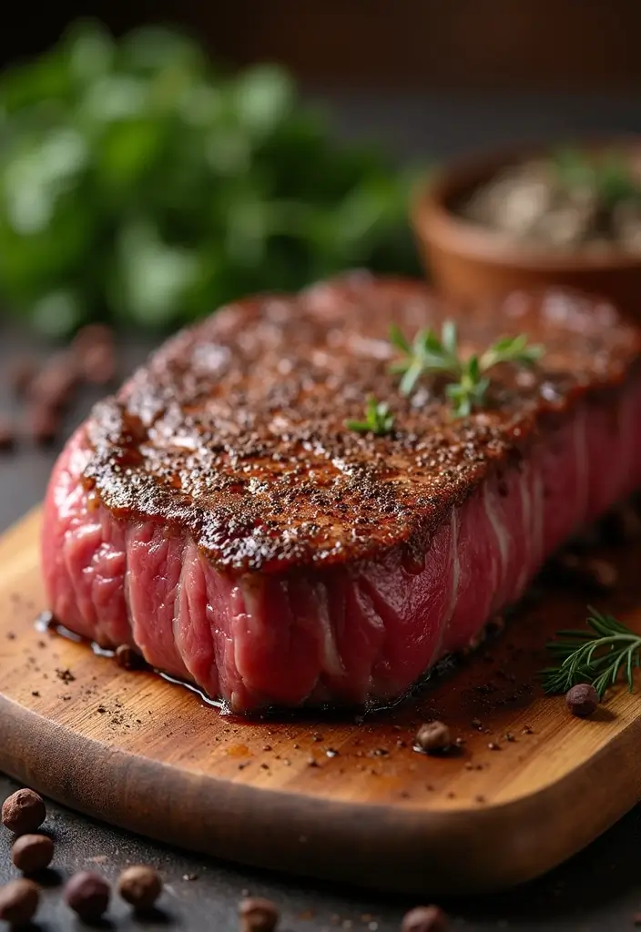 25 Keto Steak Recipes for Low-Carb Fans - 18. Peppercorn Steak Marinade