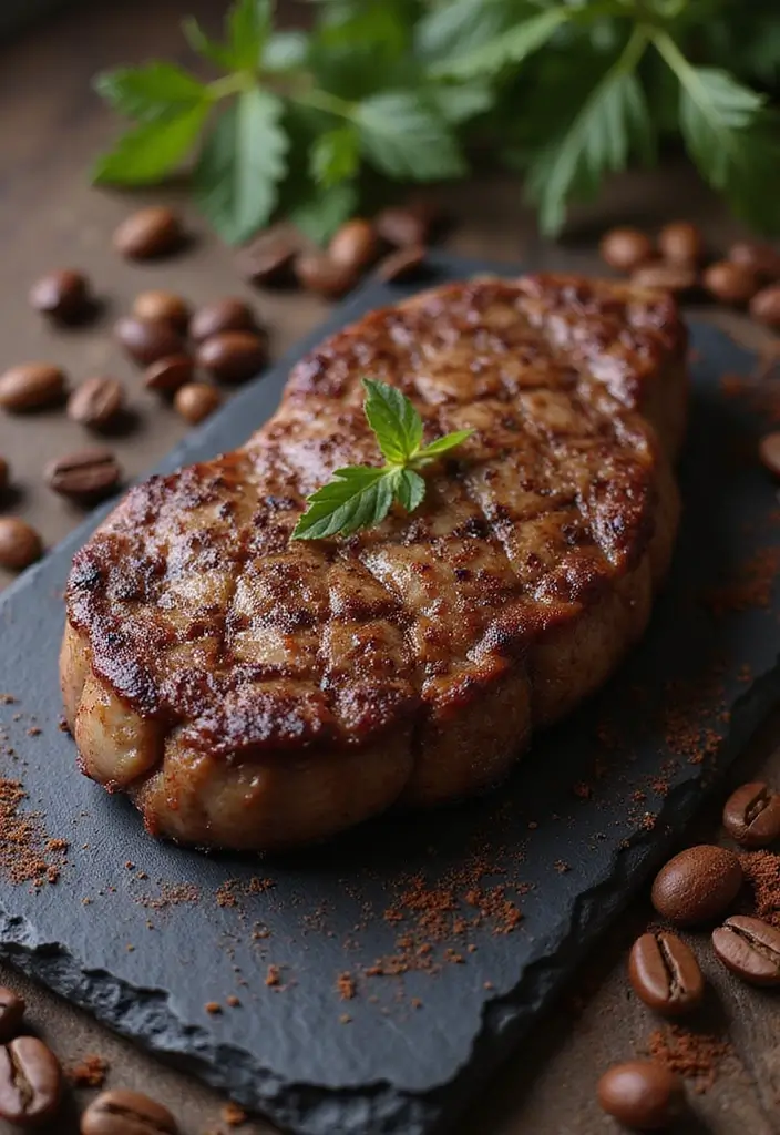 25 Keto Steak Recipes for Low-Carb Fans - 6. Coffee and Cocoa Rubbed Steak